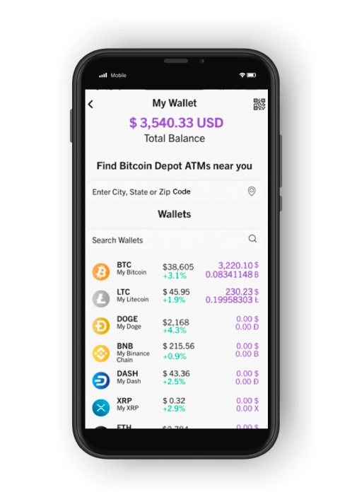 Bitcoin Depot My Wallet